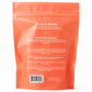 Orange packaging of 'Relax & Roam' with product description and ingredients on a white background