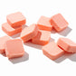 Group shot of scattered grapefruit garden shower steamers.