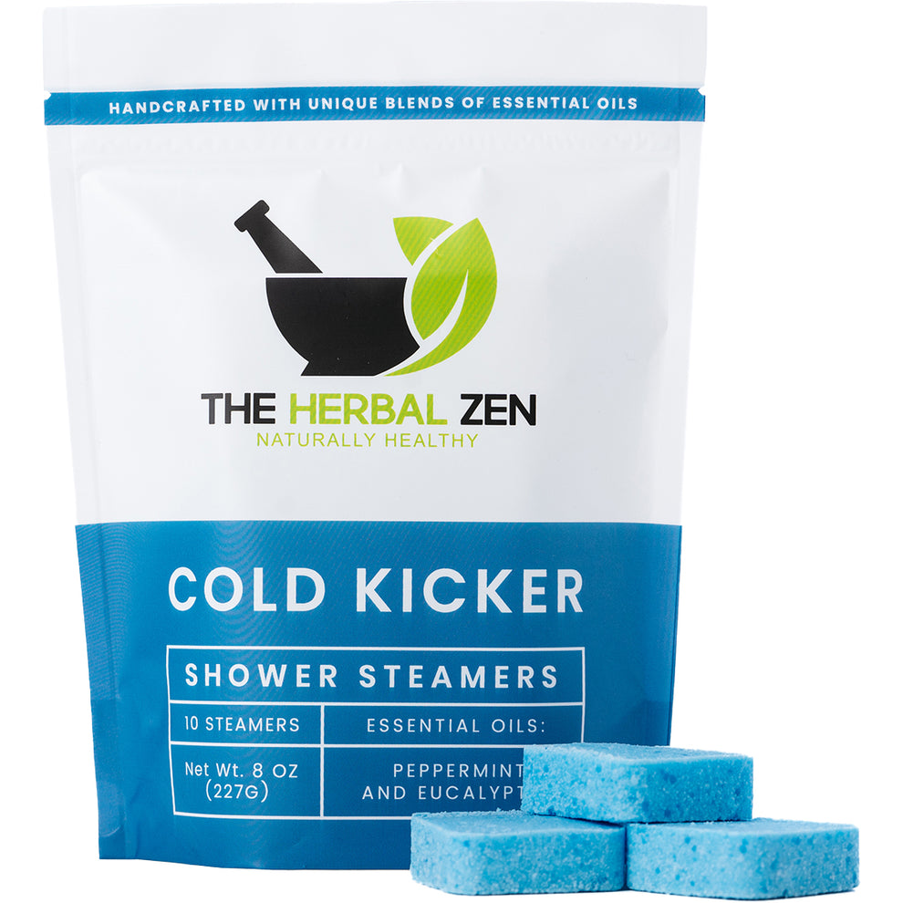 Cold Kicker Shower Steamers for Sinus Relief The Herbal Zen